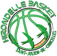 Logo du Hirondelle Basket St Julien de C