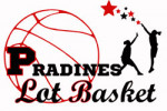 Logo du Pradines Lot Basket