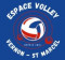 Logo Espace Volley Vernon/St Marcel