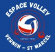 Logo Espace Volley Vernon/St Marcel 3